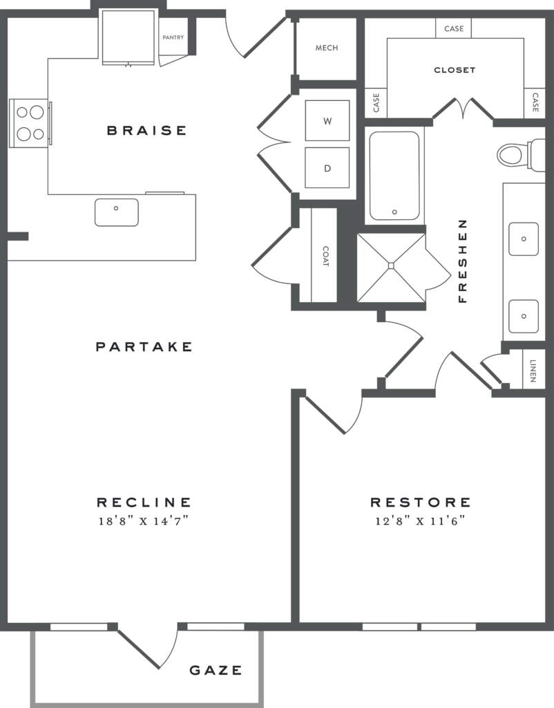 Austin one-bedroom apartment