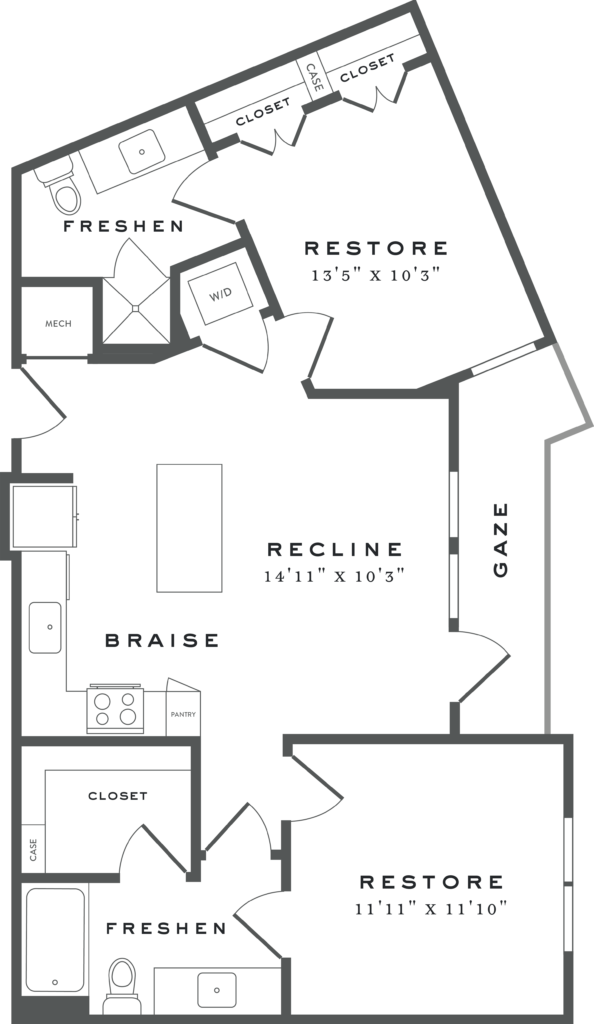 two-bedroom Austin apartments