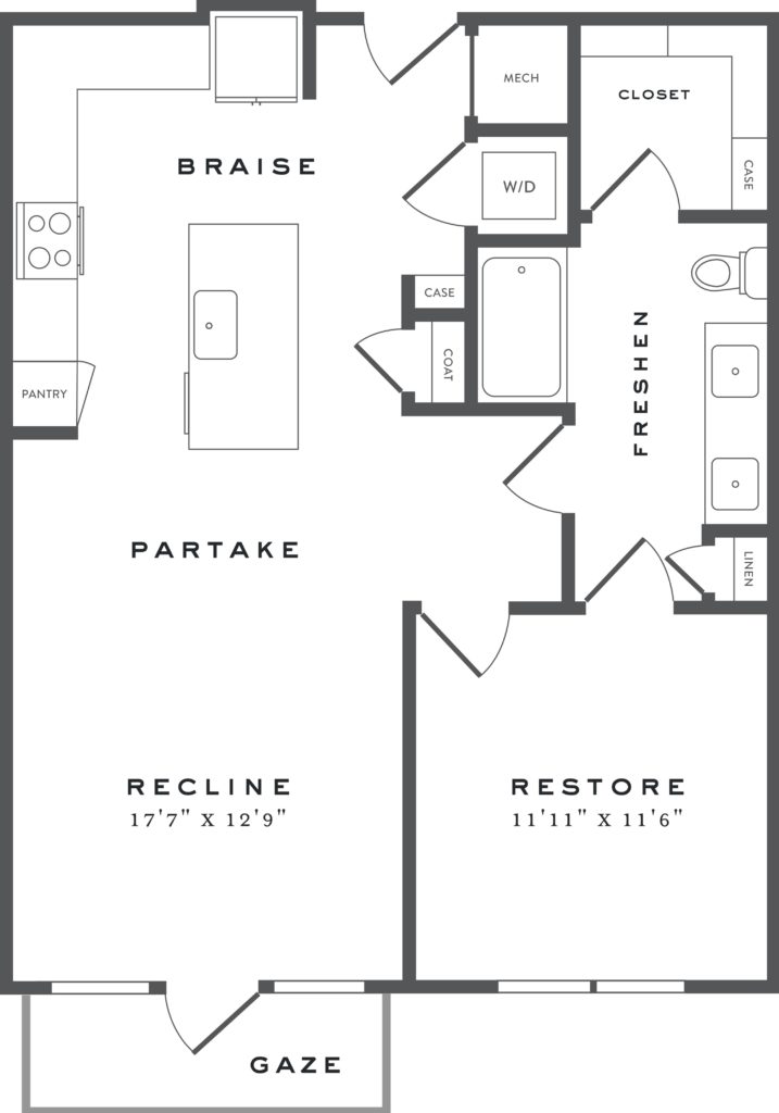 Imagine the Possibilities - A5b one bed/one bath