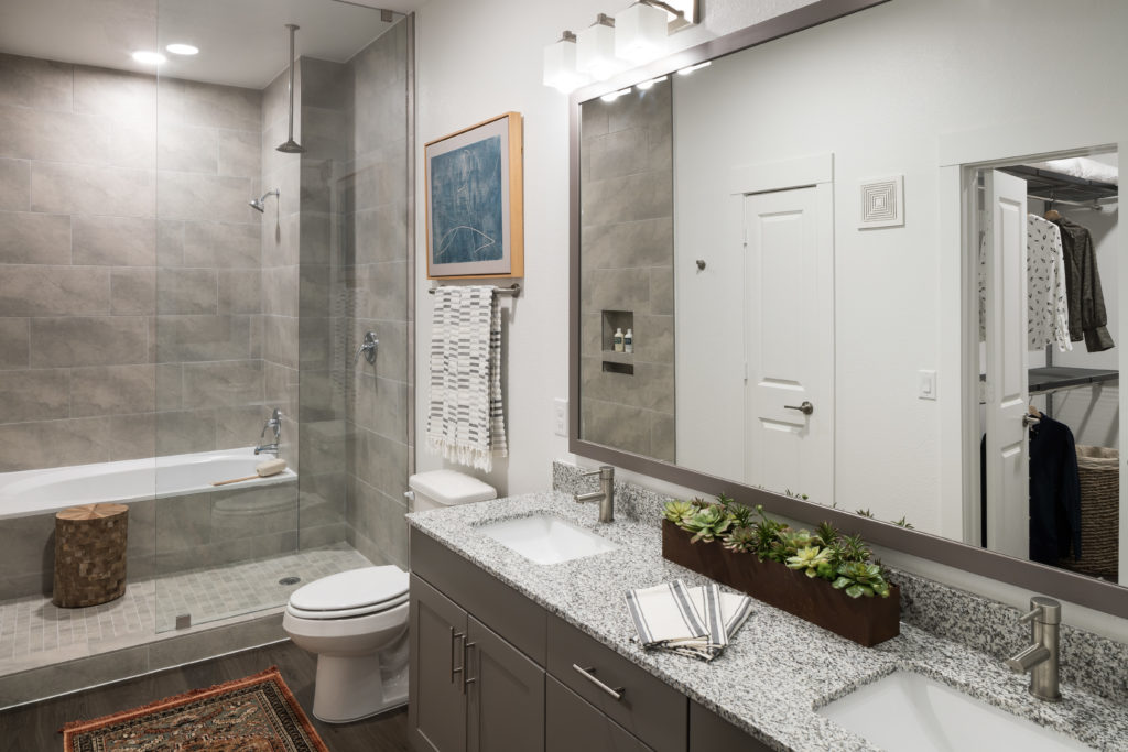 Spa bathroom at Alexan Garza Ranch - Stylish Comfort is Easy to Find