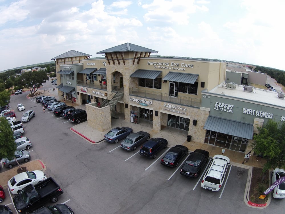 The Shops at Arbor Trails near Alexan Garza Ranch